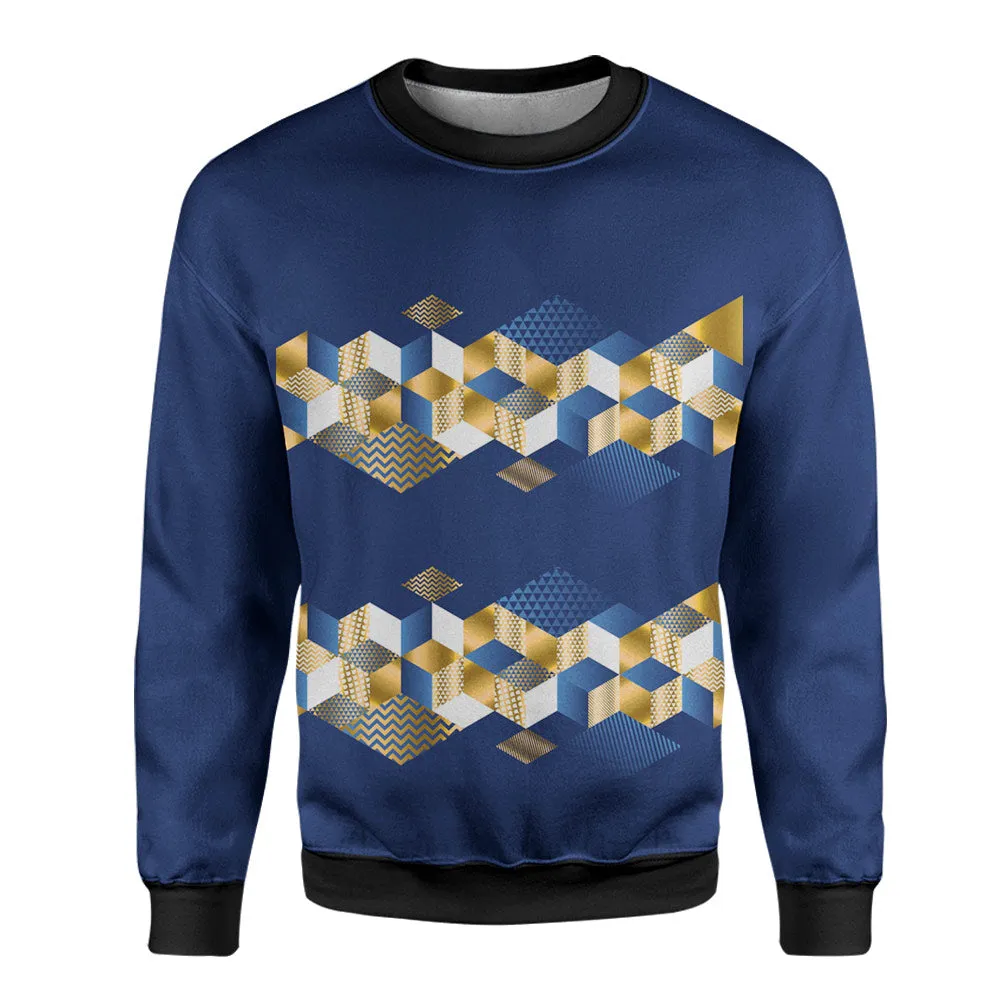 Abstract Art Printed Sweatshirt