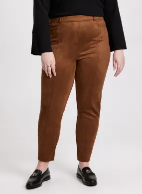 Chloe Vegan Suede Leggings - Regular