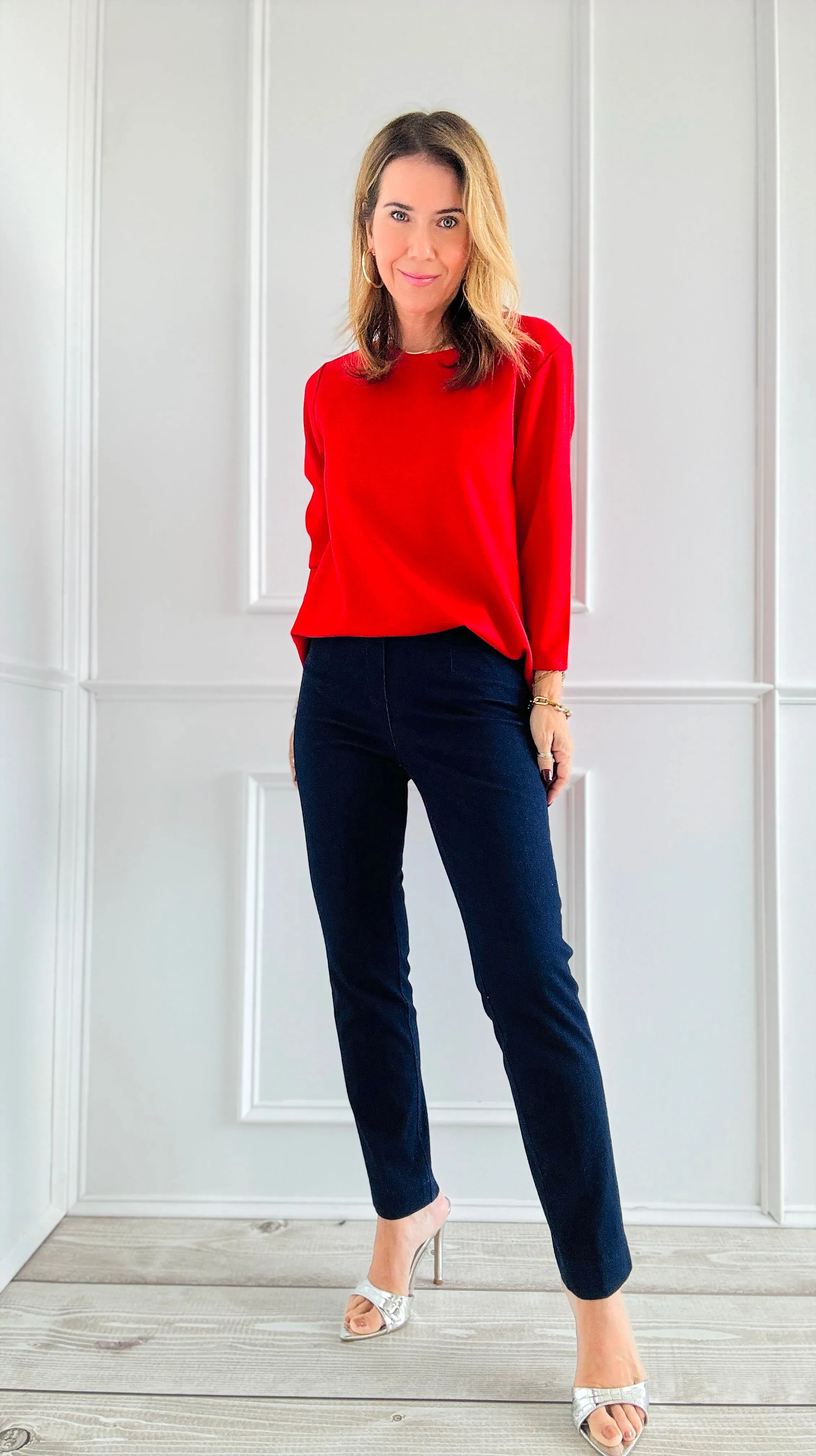 Classic Chic Straight-Leg Pants