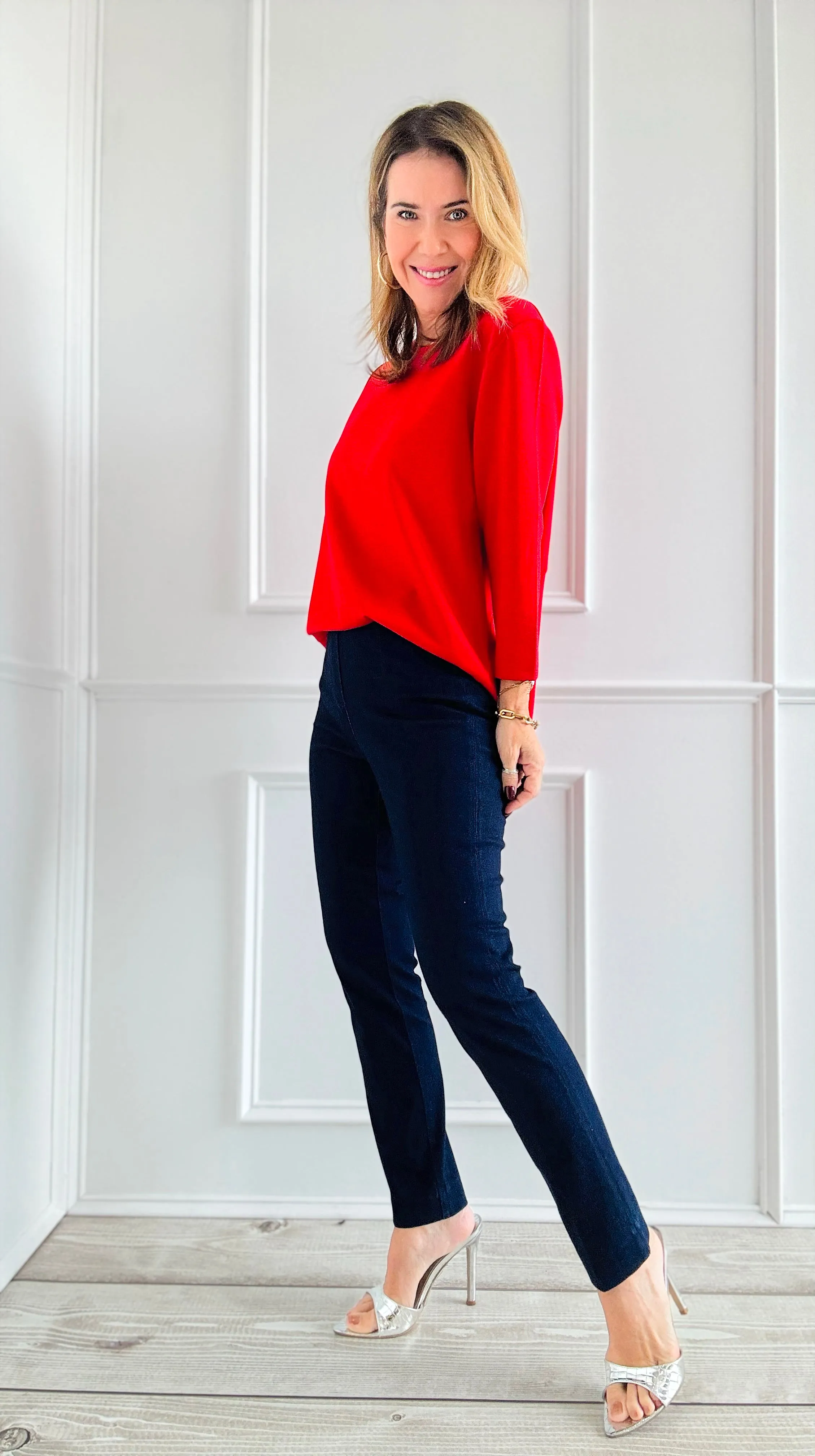 Classic Chic Straight-Leg Pants