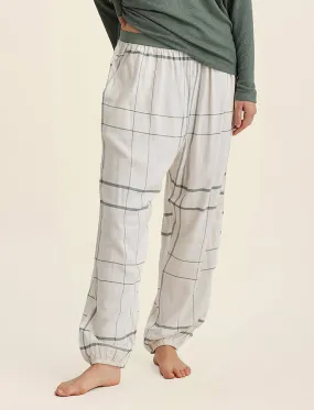 Comfy Plaid Jogger