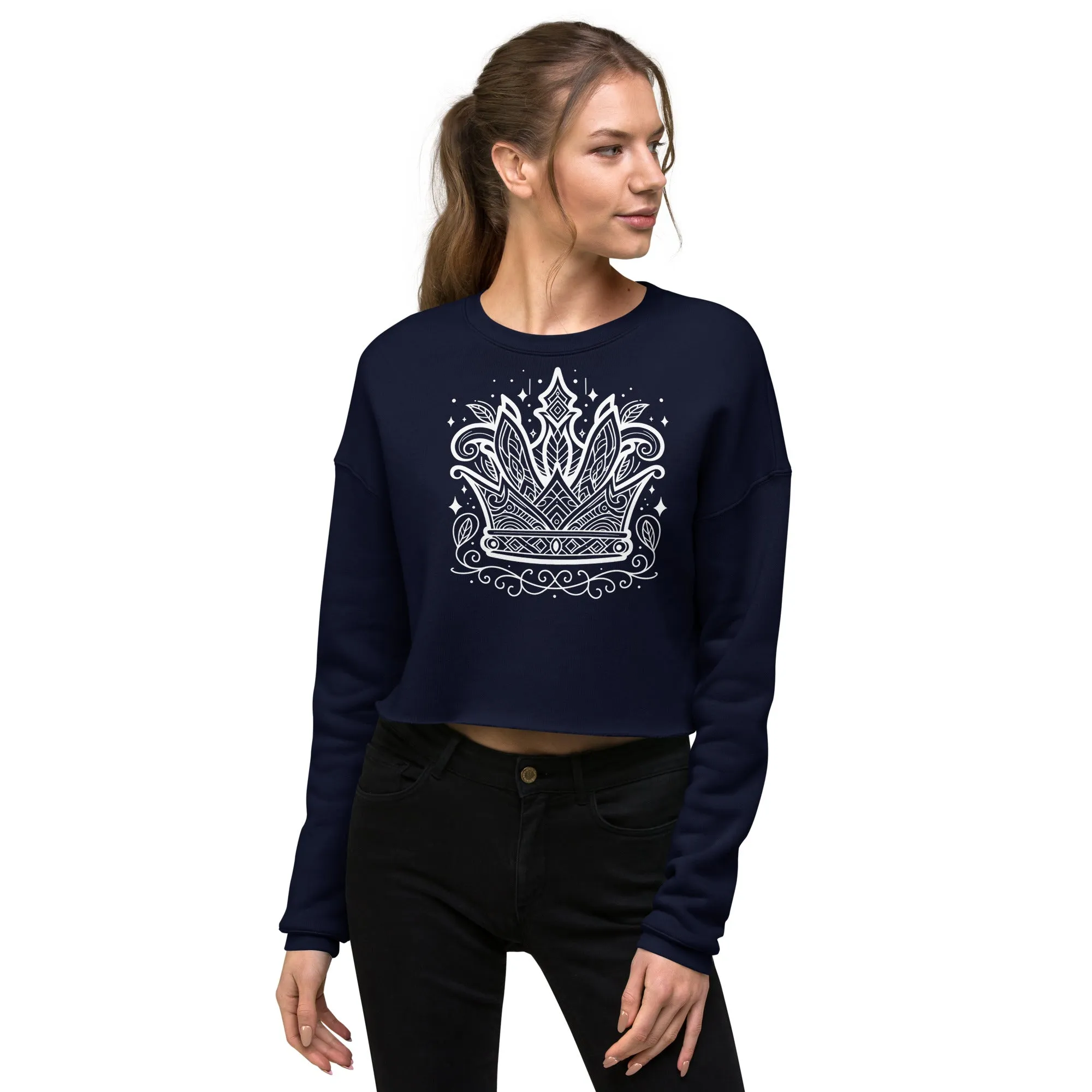 Crown Crop Sweatshirt