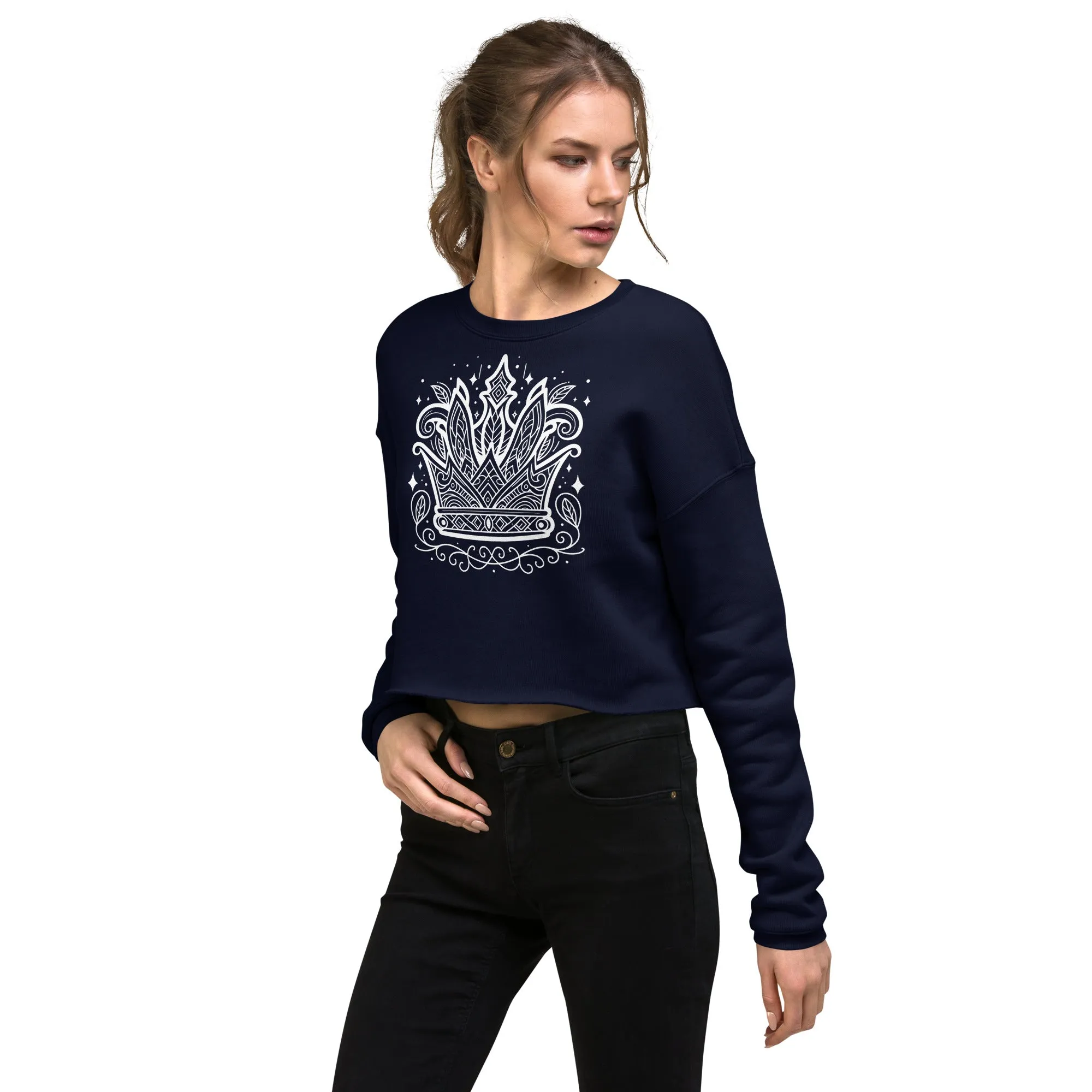 Crown Crop Sweatshirt