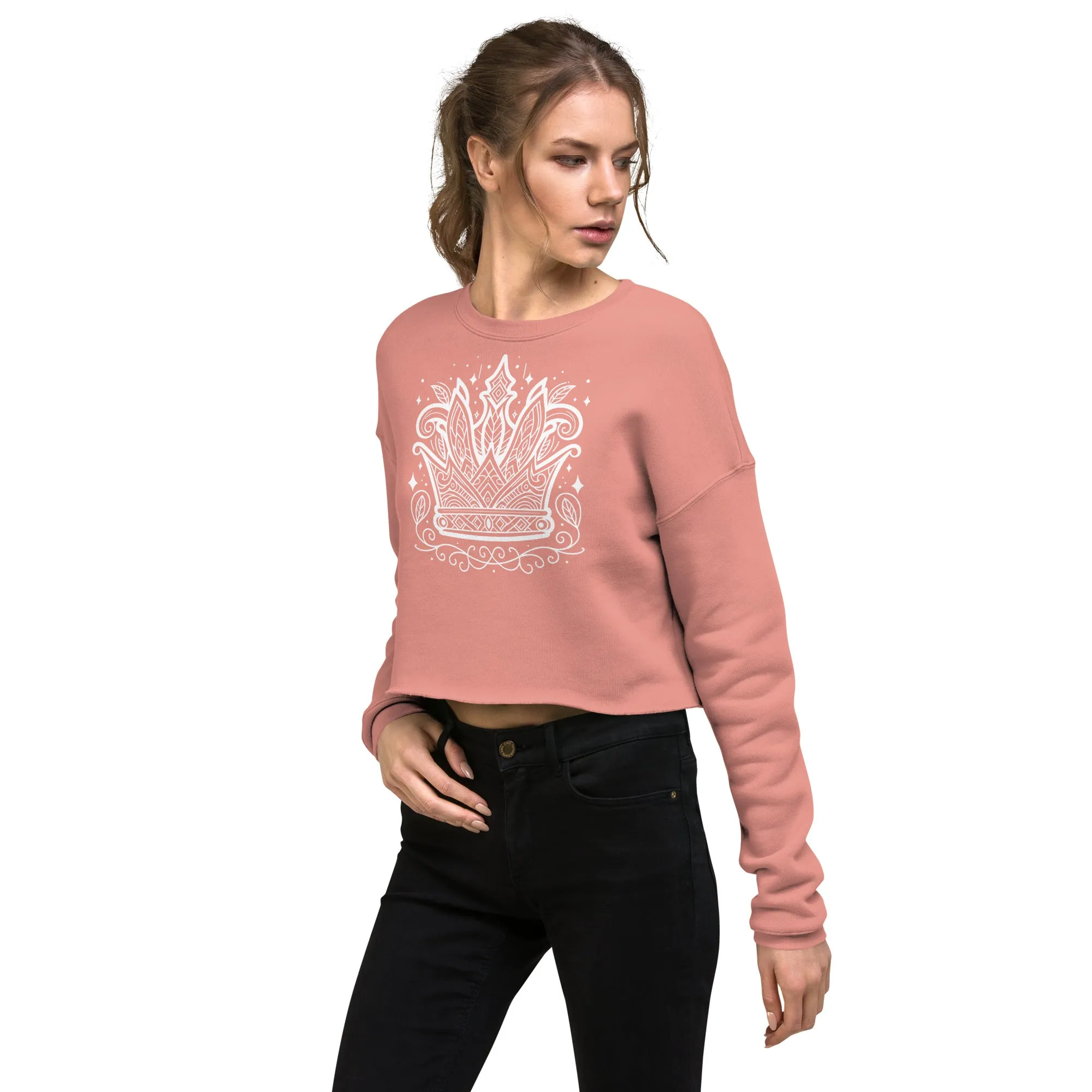 Crown Crop Sweatshirt