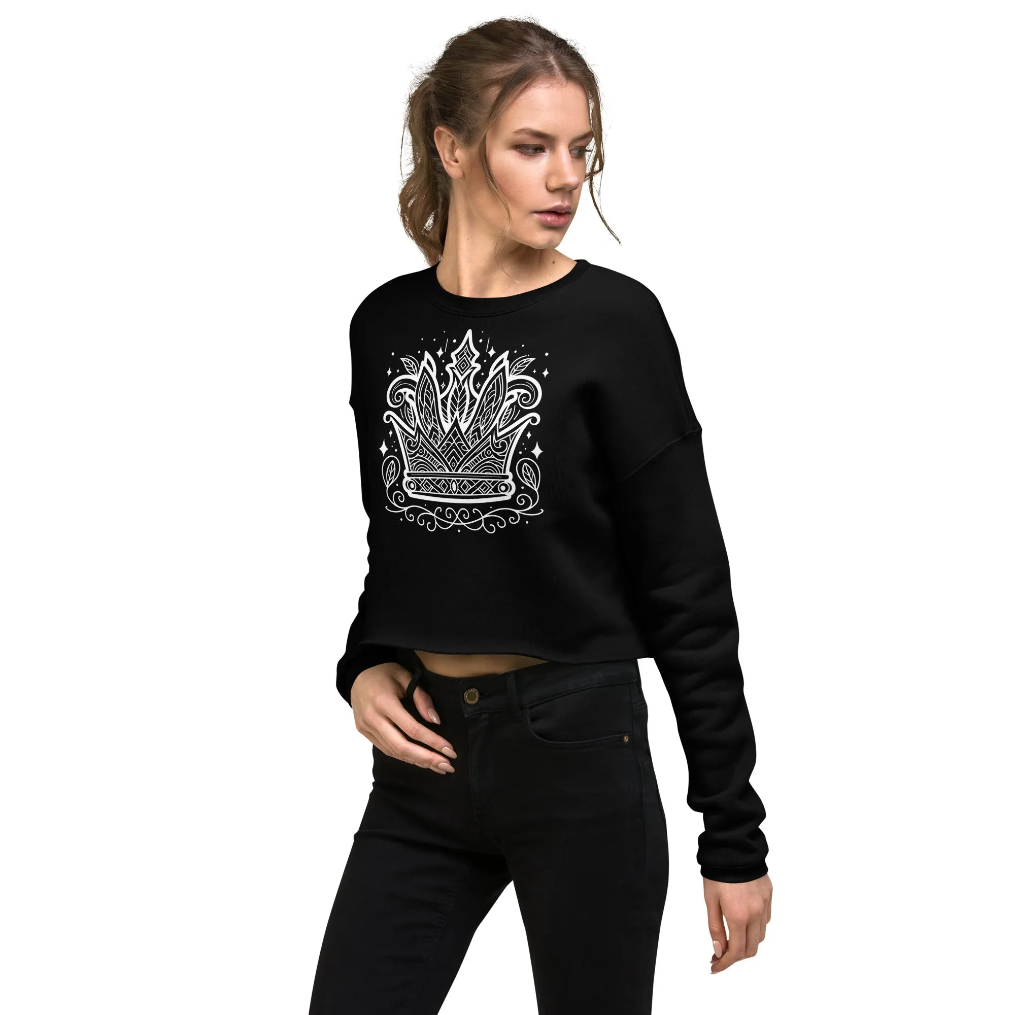 Crown Crop Sweatshirt