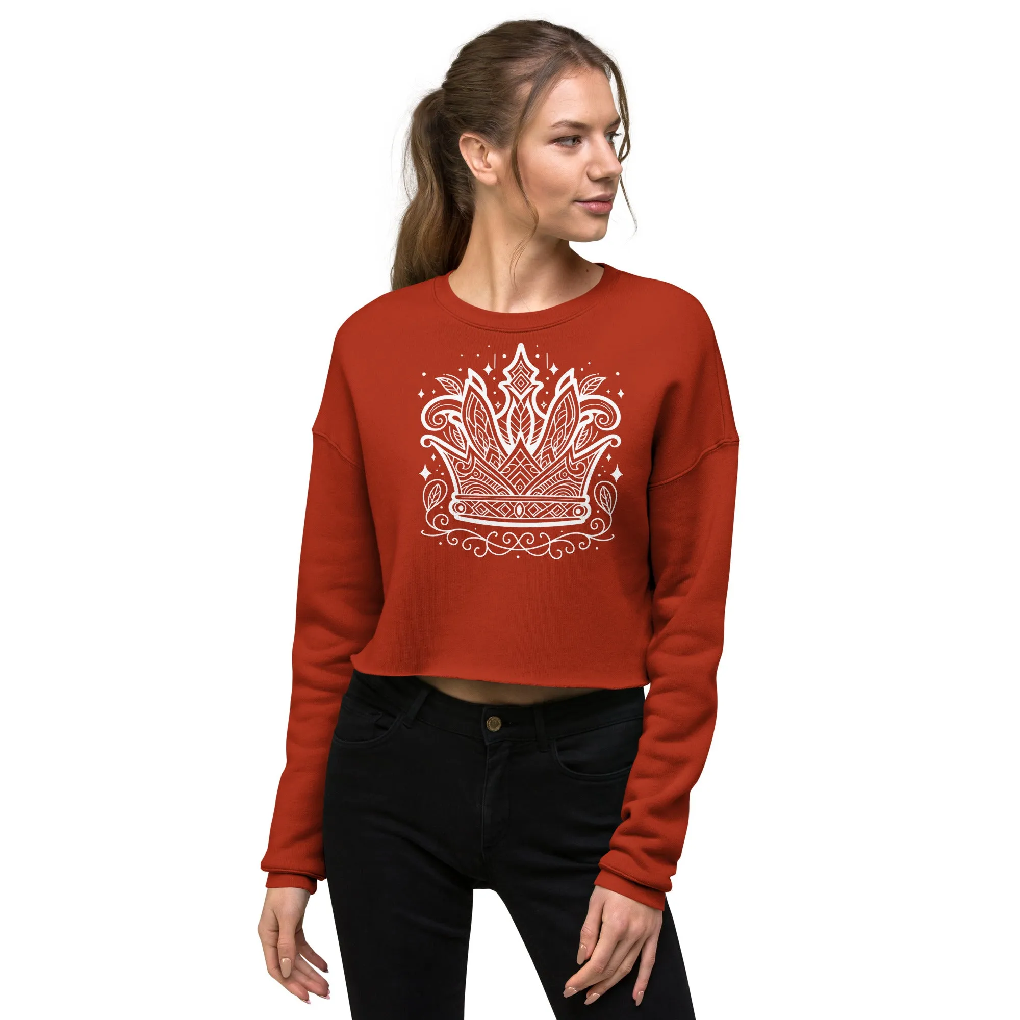 Crown Crop Sweatshirt