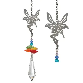 Crystal Fantasy Suncatcher - Rainbow Fairy