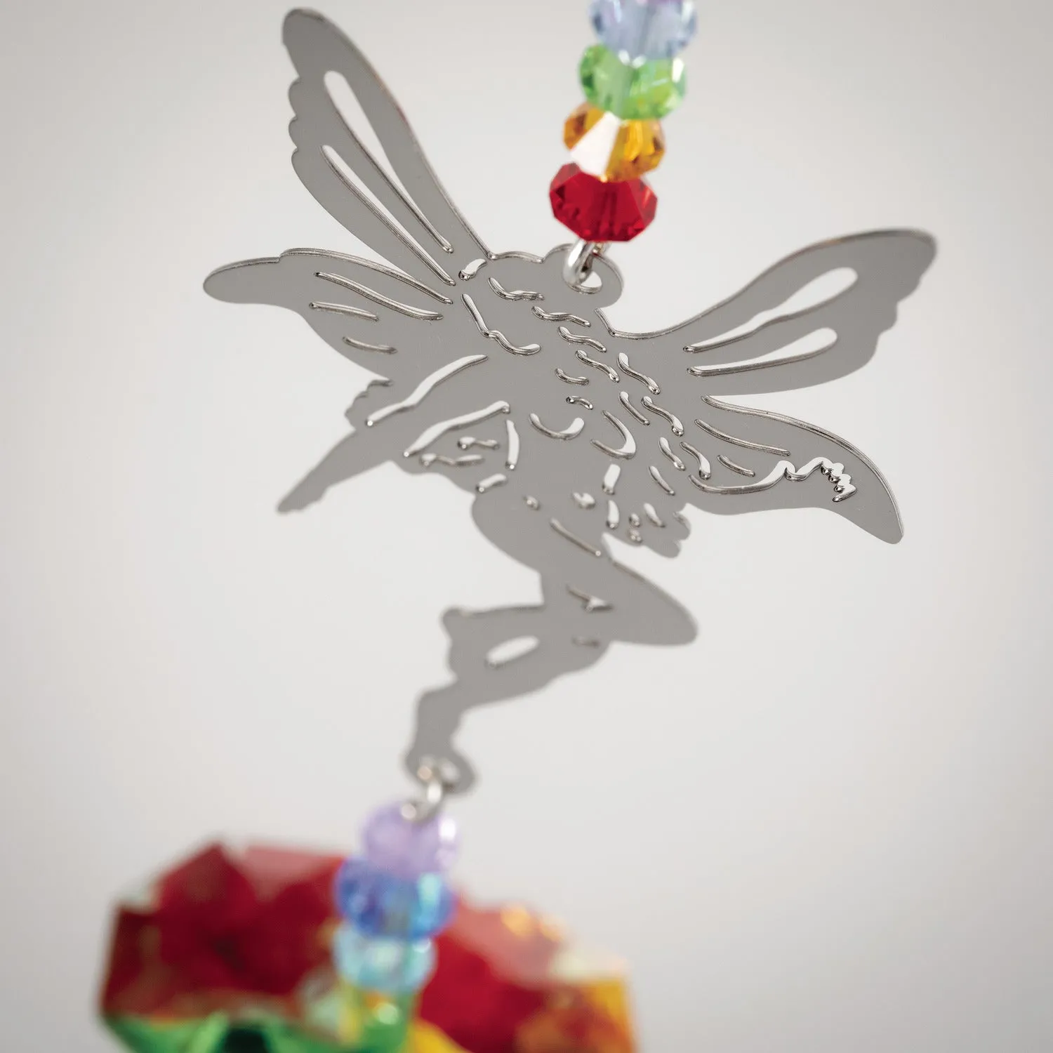 Crystal Fantasy Suncatcher - Rainbow Fairy