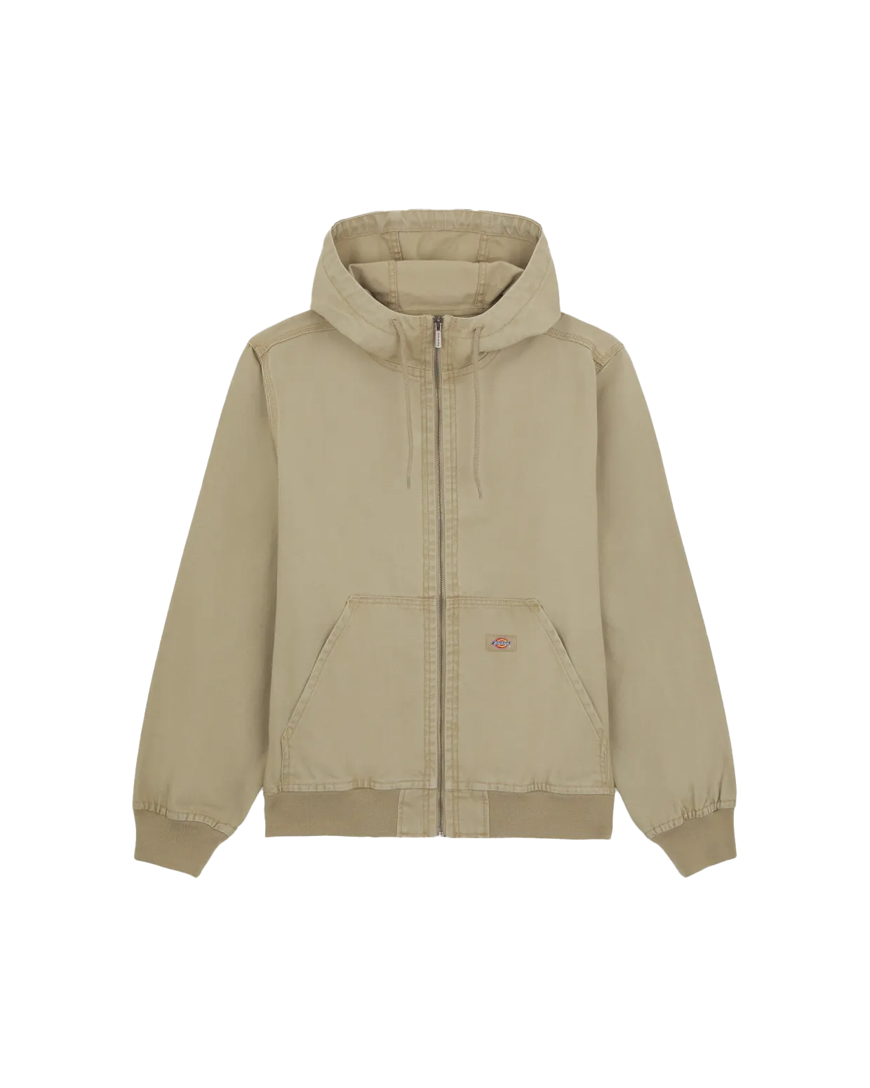 Duck Canvas Hooded Jacket in Desert Sand