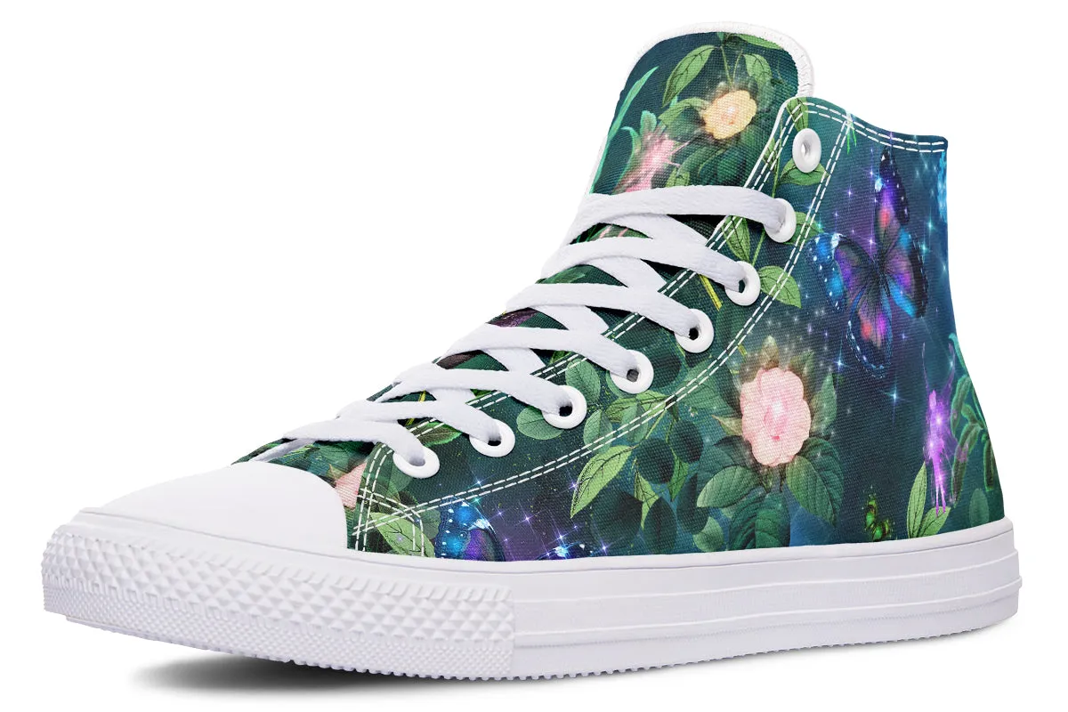 Enchanted Garden High Tops