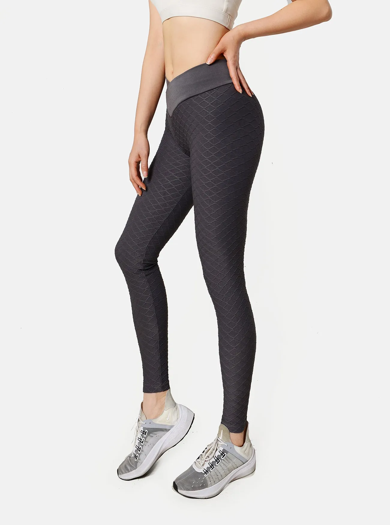 GV Instagram Mesh Butt Enhancing Yoga Pants