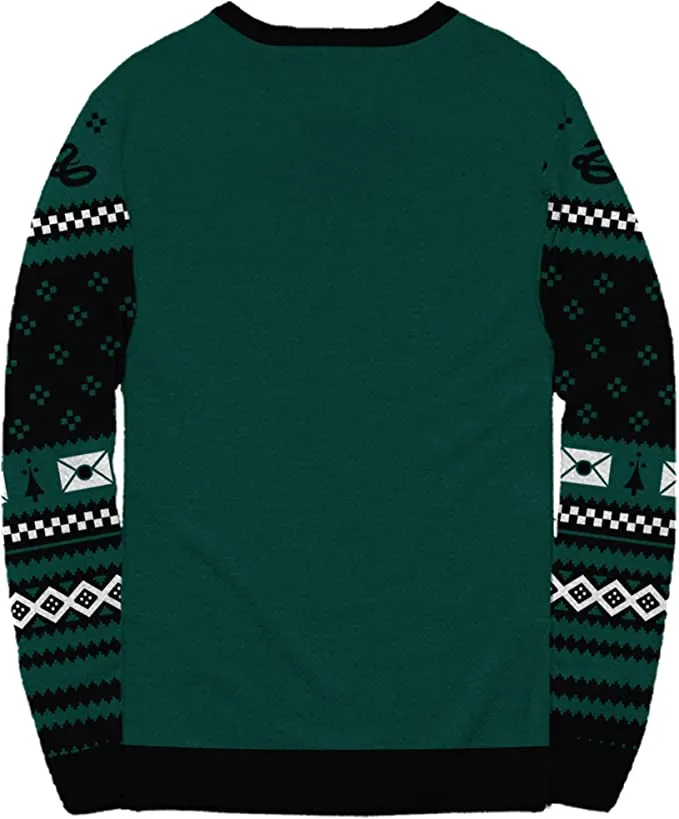 Harry Potter Slytherin Xmas Patterns Ugly Christmas Sweater