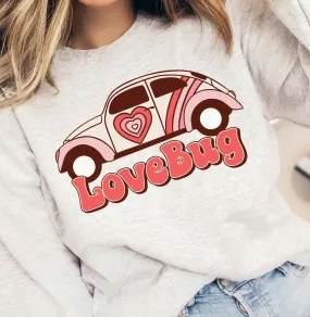 Love Bug Vintage Wholesale Crewneck Sweatshirt