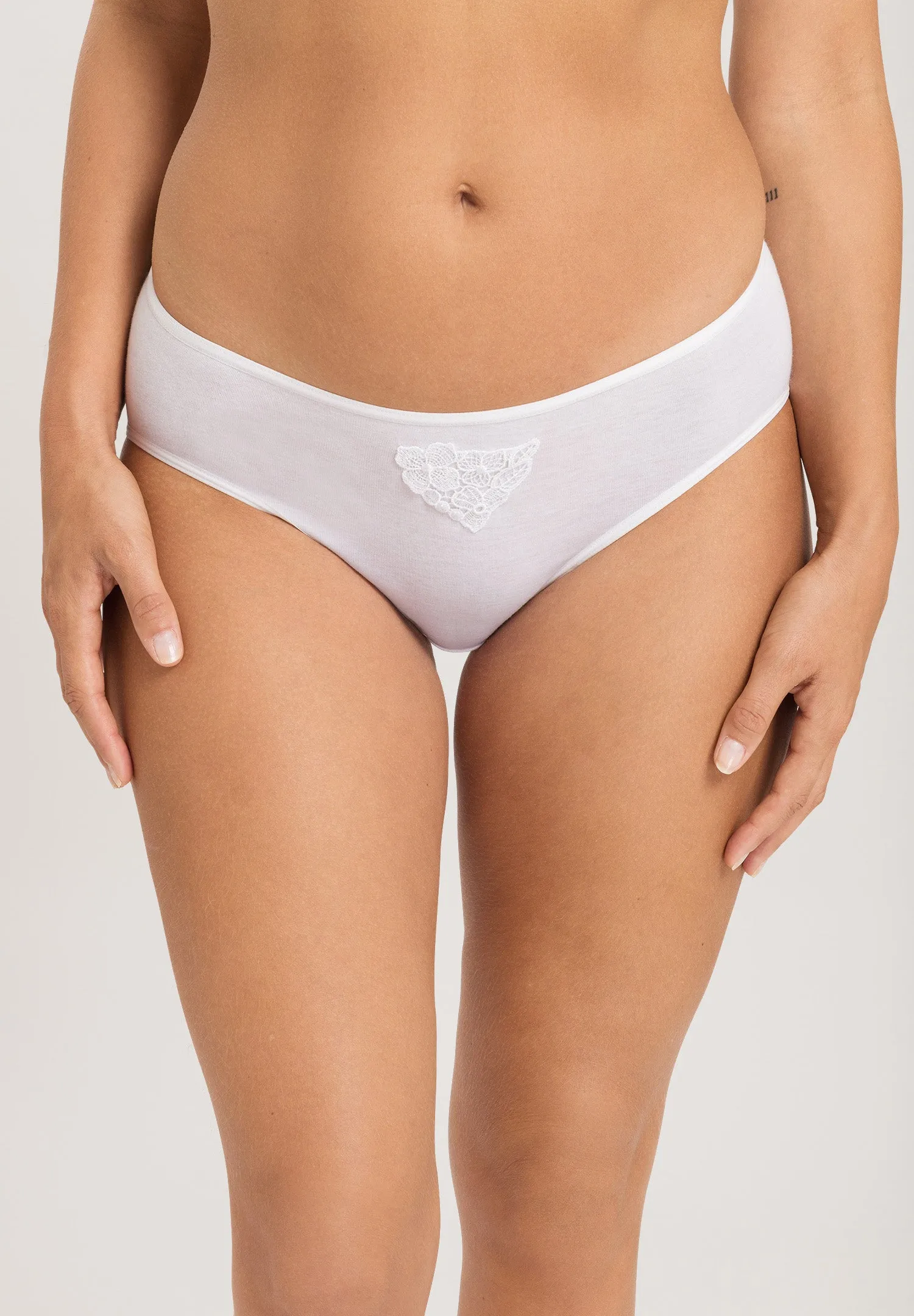 Michelle Hi Cut Brief | White 70944-101