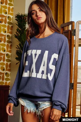 Midnight Texas Comfy Graphic Sweatshirt