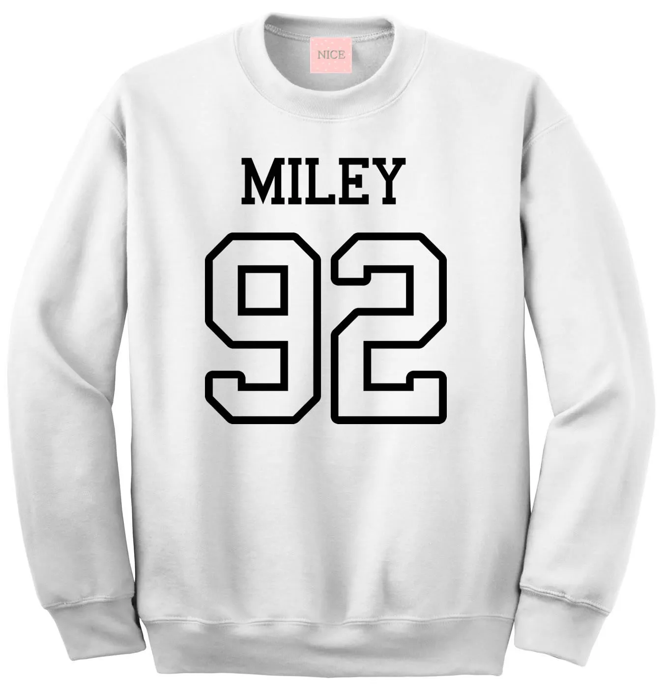 Miley 92 Team Crewneck Sweatshirt