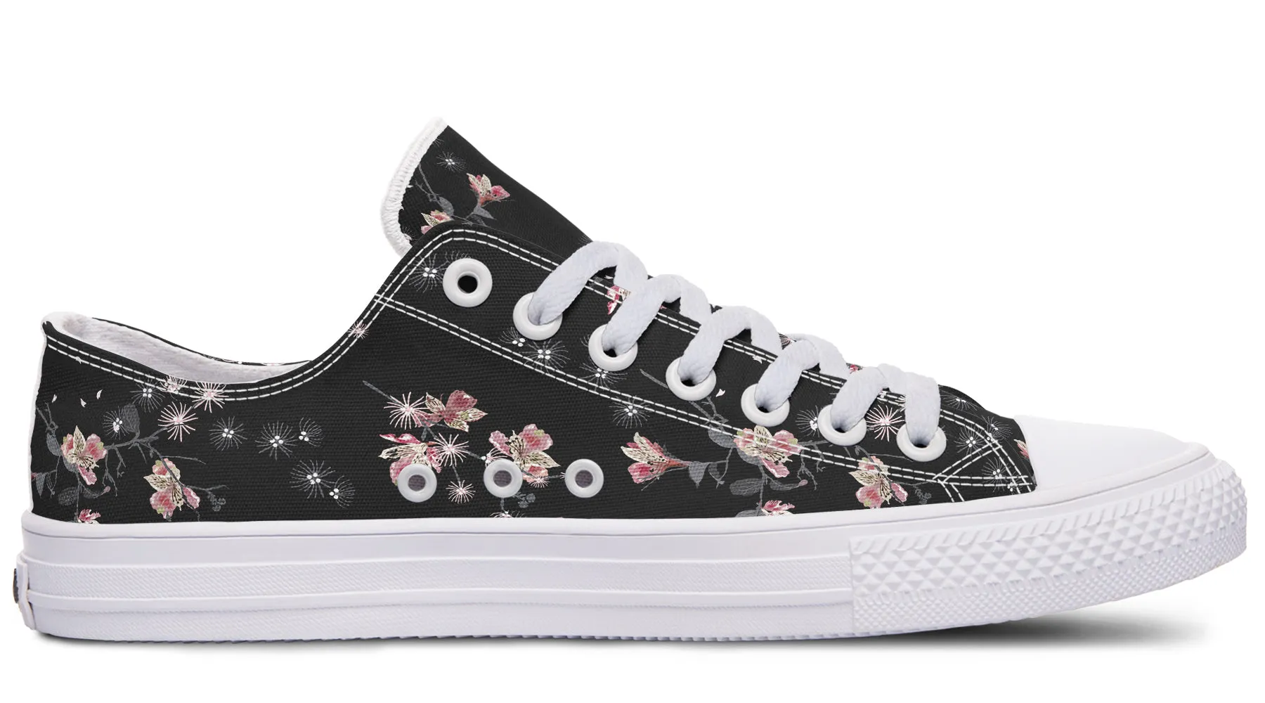 Night Garden Low Tops