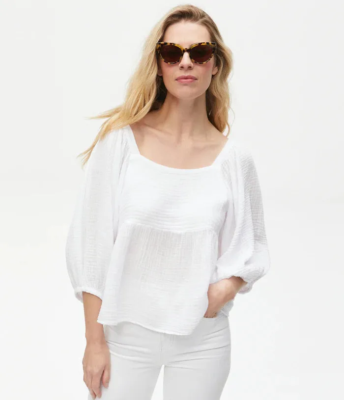 Patsy Gauze Top