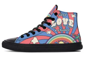 Peace And Love High Tops