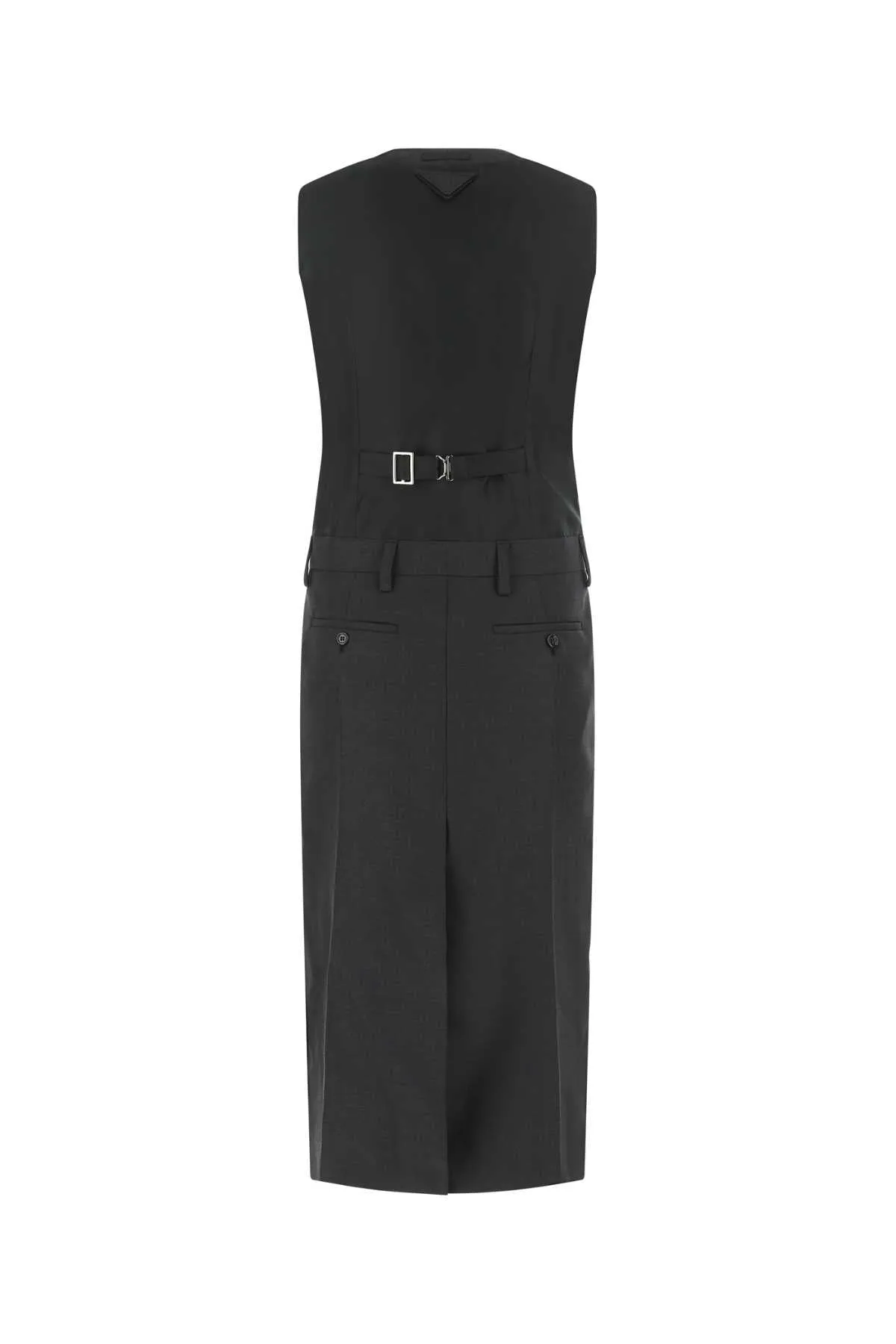 PRADA Elegant Wool Dress for Women | 22W Season