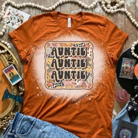 Rocker Auntie Stacked Retro Shirt