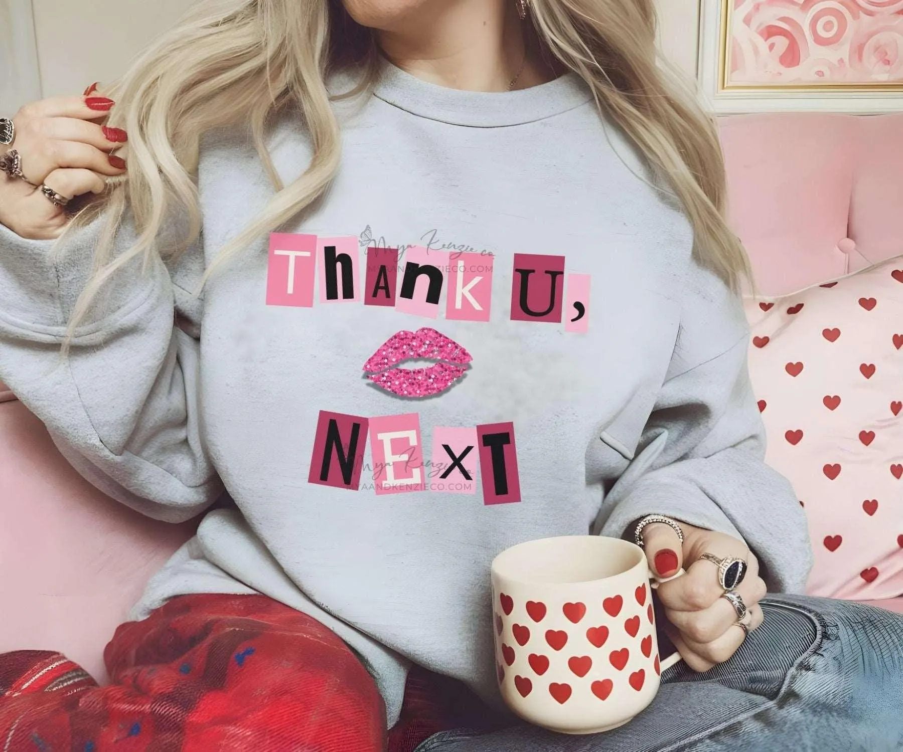 Thank you, Next Custom Valentines apparel