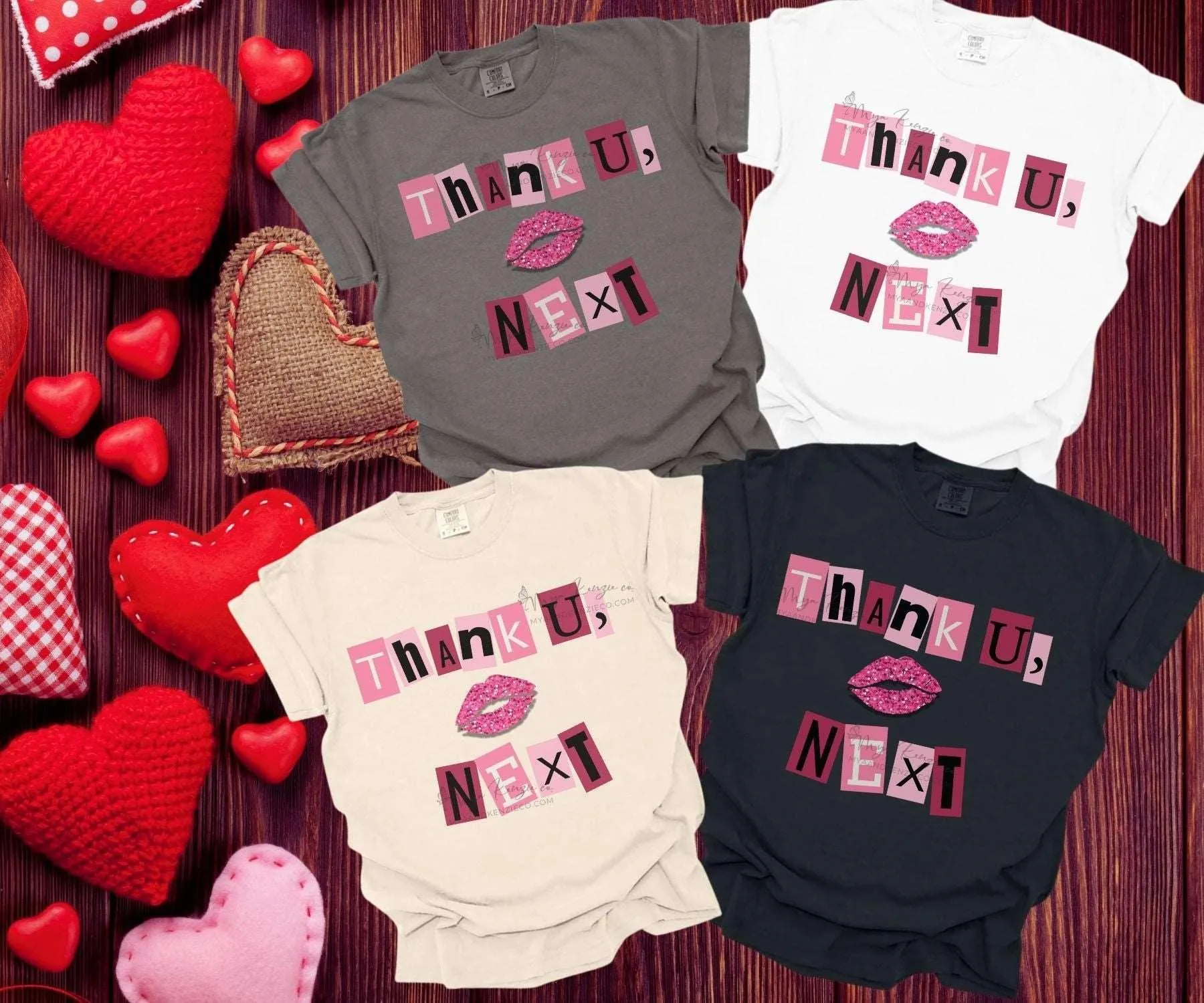 Thank you, Next Custom Valentines apparel