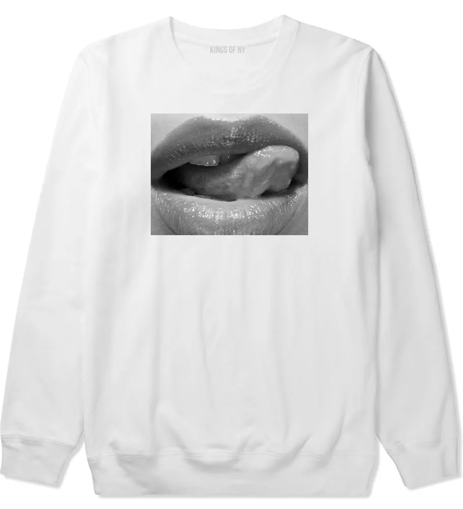 Togue Licking Lips Crewneck Sweatshirt