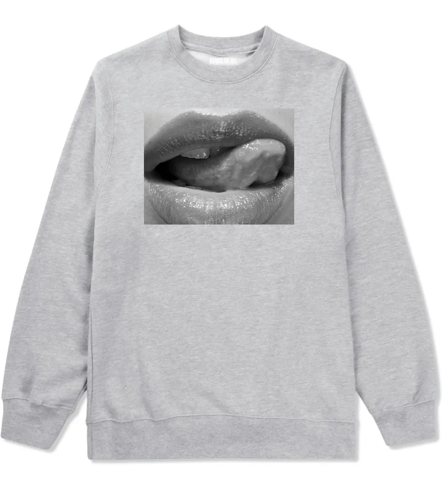 Togue Licking Lips Crewneck Sweatshirt